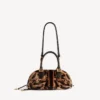 Bolero-Bowlingtasche für Damen, Mini, in Beige/Mokka
