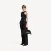 Bolero-Bowlingtasche für Damen, mittelgroß, in Schwarz