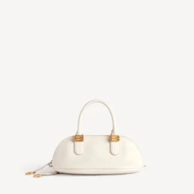 Bolero-Bowlingtasche Mini für Damen in Creme