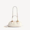 Bolero-Bowlingtasche Mini für Damen in Creme