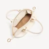 Bolero-Bowlingtasche Mini für Damen in Creme