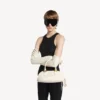 Bolero-Bowlingtasche Mini für Damen in Creme