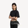 Bolero-Bowlingtasche Mini für Damen in Schwarz