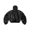 Bomberjacke mit Kapuze „Black“ 750953TOS171000