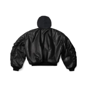 Bomberjacke mit Kapuze „Black“ 750953TOS171000