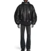 Bomberjacke mit Kapuze „Black“ 750953TOS171000