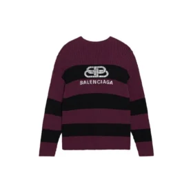 Border BB Strickpullover „Purple Black“ 608760T31621087 Border BB Strickpullover „Purple Black“ 608760T31621087