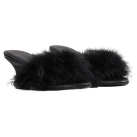 Boudoir 70-mm-Sandalen „Black Feathers“ 787447W0WMQ1000