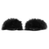 Boudoir 70-mm-Sandalen „Black Feathers“ 787447W0WMQ1000