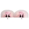 Boudoir 70-mm-Sandalen „Pink Feathers“ 787447W0WMQ5000