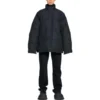 Boxy-Daunenjacke „Schwarz“ 725325TNO091000
