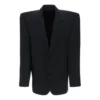Boxy-Jacke „Schwarz“ 790795TKT281000