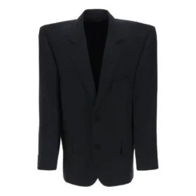 Boxy-Jacke „Schwarz“ 790795TKT281000