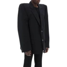 Boxy-Jacke „Schwarz“ 790795TKT281000