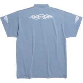 Burning Unity T-Shirt Oversized „Hellblau“ 787349TQVW74164