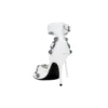 Cagole 110-mm-Sandalen „White Arena Lambskin“ 743057WAD4E9081