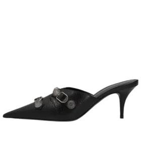 Cagole 80-mm-Pantoletten „Black“ 714253WAD4E1081