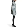 Cagole Oversize-Jacke „Blau“ 764521TDW144016