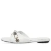 Cagole Sandalen „White Arena Lambskin“ 694342WAD4E9081