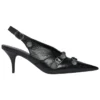 Cagole Slingback-Pumps mit 70-mm-Absatz „Black“ 714251WAD4E1081