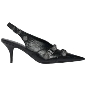 Cagole Slingback-Pumps mit 70-mm-Absatz „Black“ 714251WAD4E1081