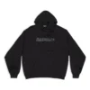 Caps Destroyed Hoodie „Black“ 659403TKVB61781