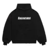 Caps Destroyed Hoodie „Black White“ 659403TKVB61093