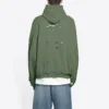 Caps Destroyed Hoodie „Grün“ 659403TKVB63011