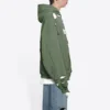 Caps Destroyed Hoodie „Grün“ 659403TKVB63011