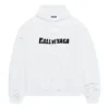Caps Destroyed Hoodie „Weiß“ 659403TKVB69040