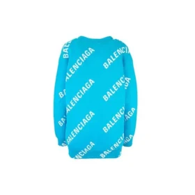 Cardigan mit Logo-Monogramm, lockere Passform „Blue“ 625330T31784661 Cardigan mit Logo-Monogramm, lockere Passform „Blue“ 625330T31784661