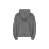 Care Label Hoodie, mittlere Passform „Grey Black“ 725565TNVL61219