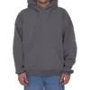 Care Label Hoodie, mittlere Passform „Grey Black“ 725565TNVL61219