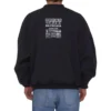 Care Label Sweatshirt mit Rundhalsausschnitt „Black“ 724511TNVL61070