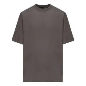 Care Label T-Shirt, mittlere Passform „Grey Black“ 724514TNVL91219