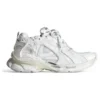 Cargo-Sneaker „Hellbeige Mikrofaser und Mesh“ 772774W3RMU9000