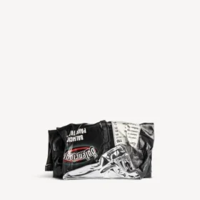 Chips Clutch-Geldbörse in Schwarz