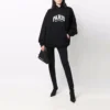 Cities Paris Hoodie, weite Passform „Schwarz Weiß“ 674986TLVL81070