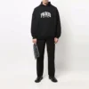 Cities Paris Hoodie, weite Passform „Schwarz Weiß“ 674986TLVL81070