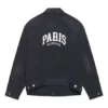 Cities Paris Oversized-Denim-Jacke „Washed Black White“ 690198TBP479034