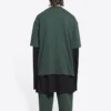 Cities Paris T-Shirt, mittlere Passform „Grün“ 612966TLVL73011