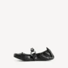 City-Ballerinas für Damen in Schwarz/Silber
