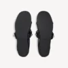 City-Ballerinas für Damen in Schwarz/Silber
