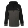 Cola Label Splicing Kapuzen-Sportjacke „Black“ 621069T31754088