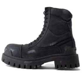 Combat Strike 20-mm-Stiefel „Washed Black Cotton“ 694060W2H111000