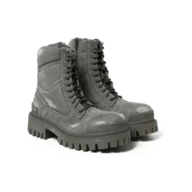 Combat Strike 20-mm-Stiefel „Washed Grey Cotton“ 694060W2H113300