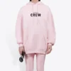 Crew-Shirt mit Alphabet-Aufdruck, rosa 578135TIV751900