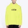 Crew-Shirt mit Aufdruck, Herren, Gelb 600583TIV757072