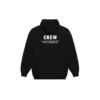 Crew-Shirt mit Aufdruck, schwarz 578135TIV751070