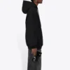 Crew-Shirt mit Aufdruck, schwarz 578135TIV751070